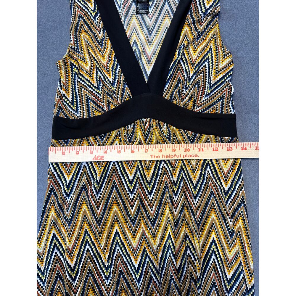 Enfocus Studio Maxi Dress Womens V-Neck y2k SZ 6 Fairy Grunge - Picture 10 of 10